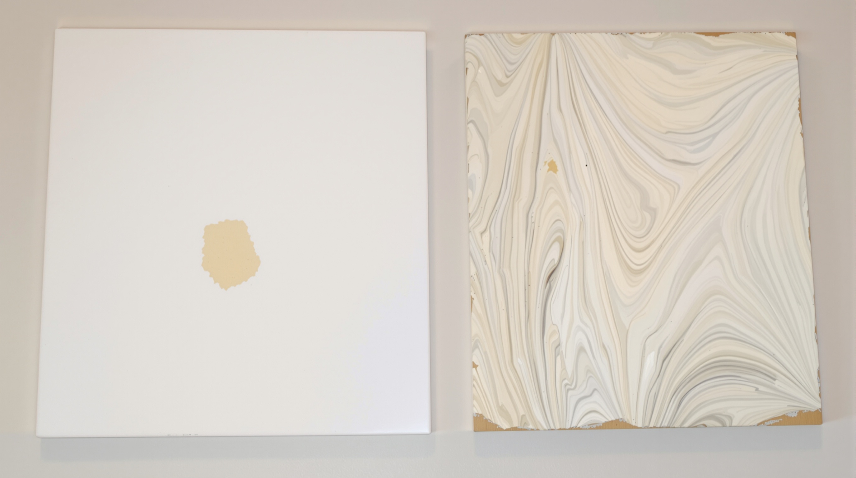 Comparatif dégâts superficiels/profonds sur plaques de plâtre