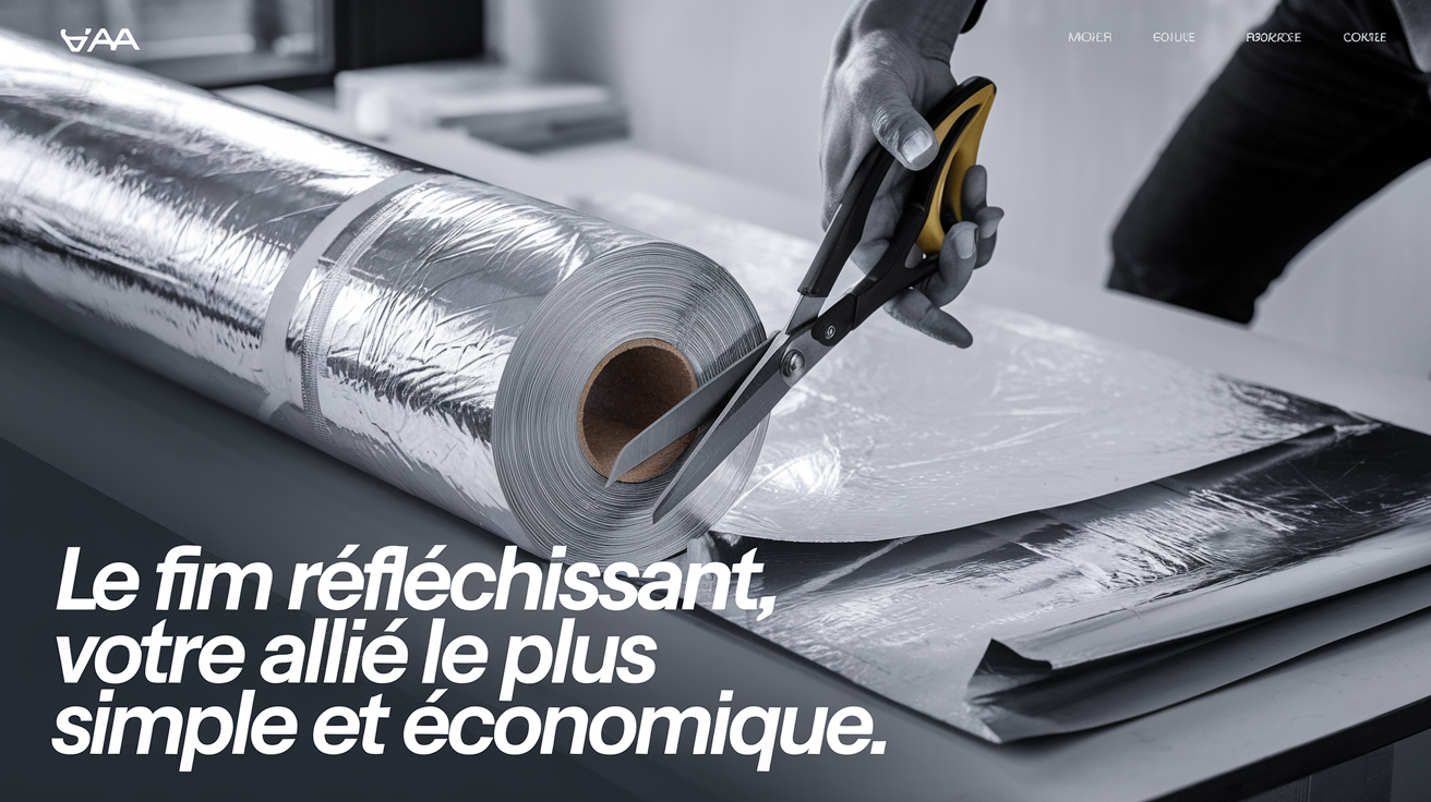 Le film réfléchissant, votre allié le plus simple et économique.