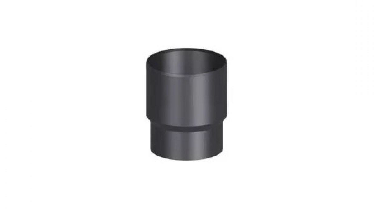 Raccord anti-bistre émaillé noir Jeremias 125F vers 130F, visuel fabricant