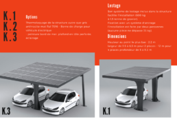 carport solaire métallique